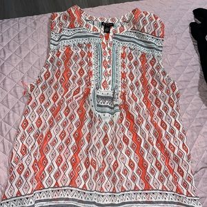 Women’s sheer blouse, sleeveless